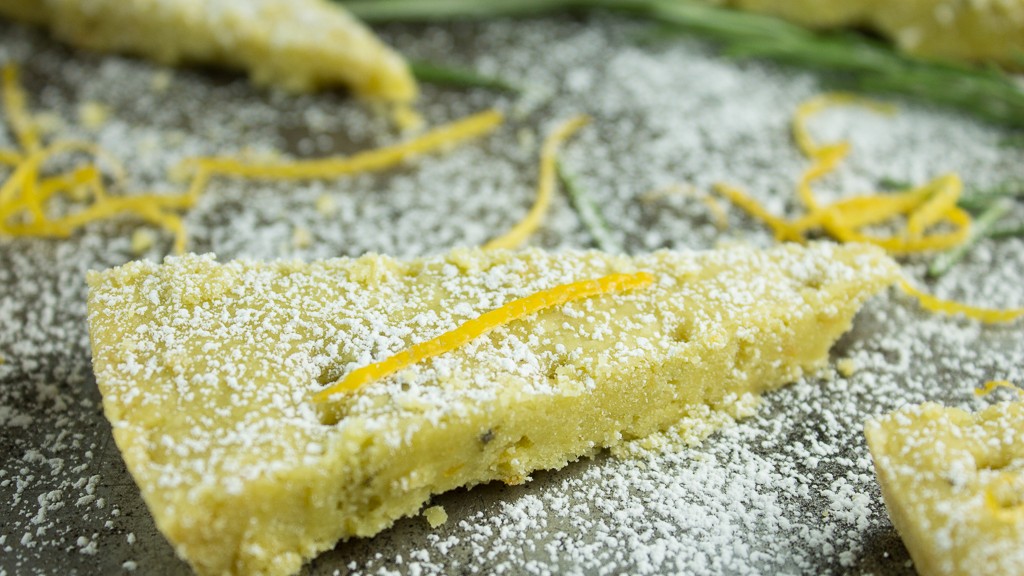 Image of MEYER LEMON ROSEMARY SHORTBREAD