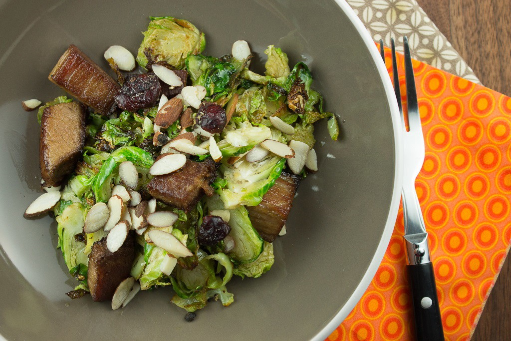 STEAK AND BRUSSELS SPROUT SKILLET