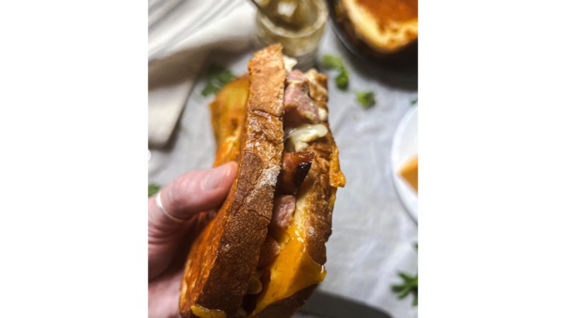 Image of Polish Kielbasa Grilled Cheese Sandwich