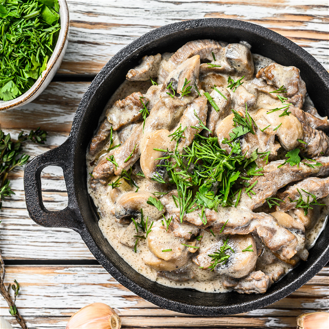 Image of Beef Stroganoff