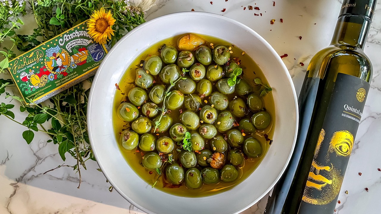 Image of Anchovy Stuffed Tapas Olives