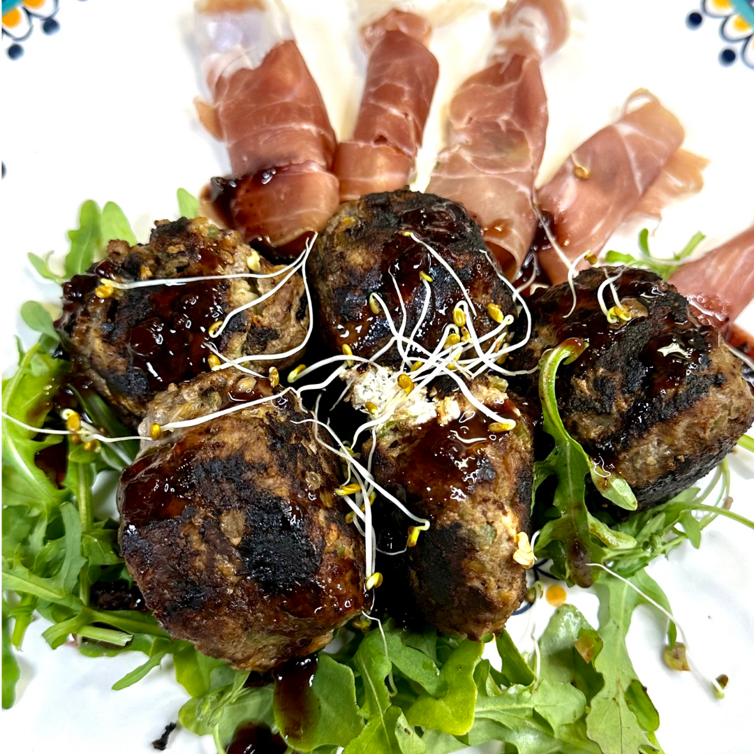 Wildberry BBQ Elk Meatballs
