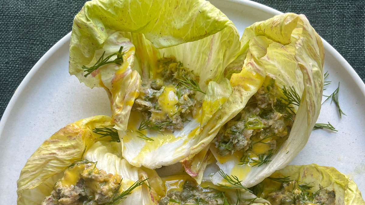 Image of Sardine Salad with Classic French Aioli Dressing