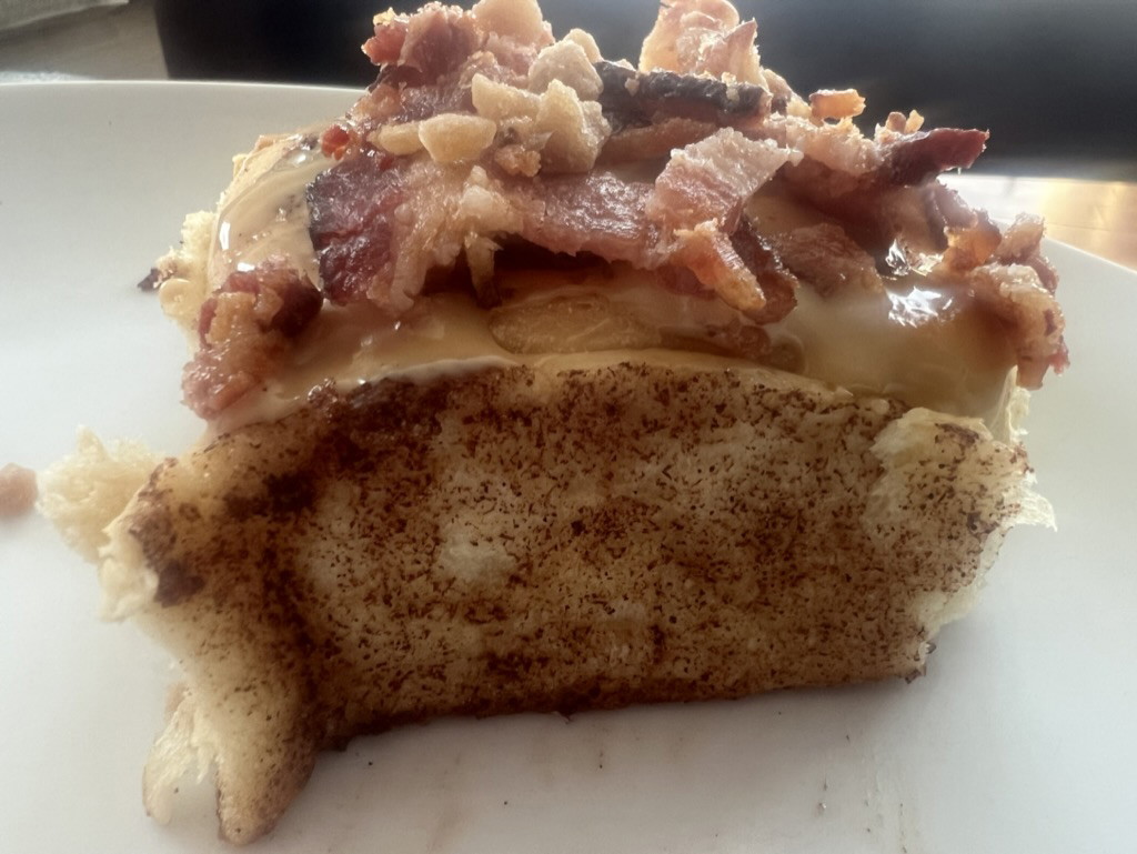 Maple Bacon Cinnamon Buns