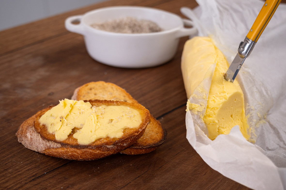 Homemade butter