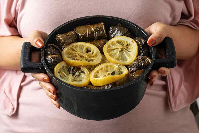 Image of Authentic Greek Dolmades Recipe: Rice and Herb-filled Delights