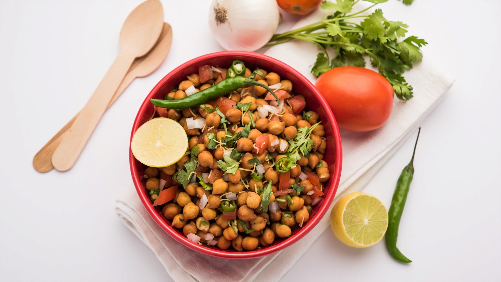 Image of Kala Chana / Black Chickpeas Chat / Salad