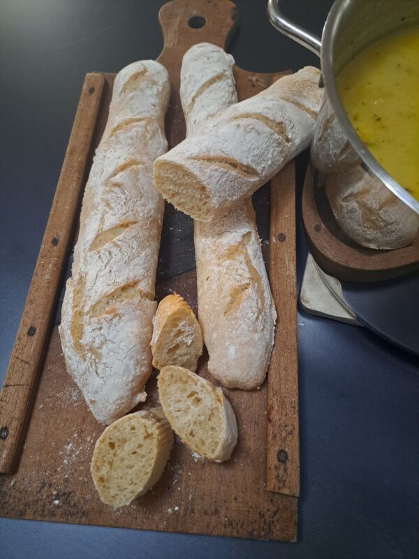 knusprige Baguettes