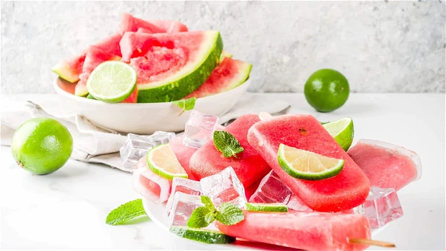 Image of Unwind Watermelon Popsicles