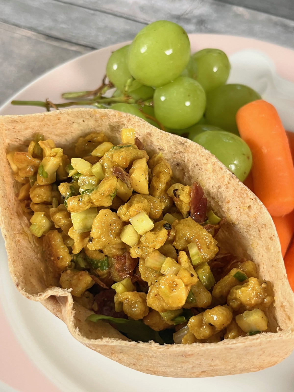 Vegan Curry (Not) Chicken Salad (Original)