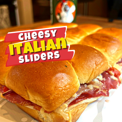 Image of Cheesy Italian Sliders 