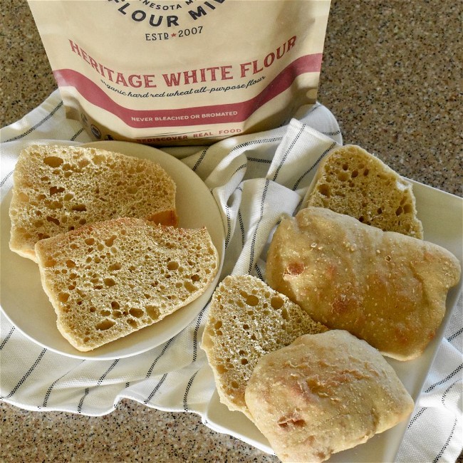 Image of Heritage Ciabatta Bun Recipe