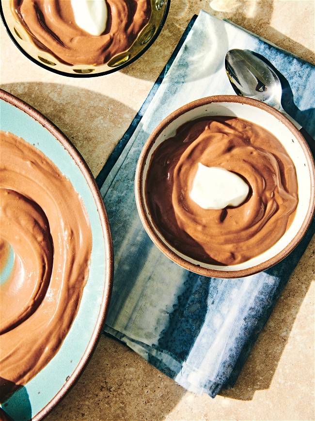 Image of Greek Yogurt Chocolate Pudding