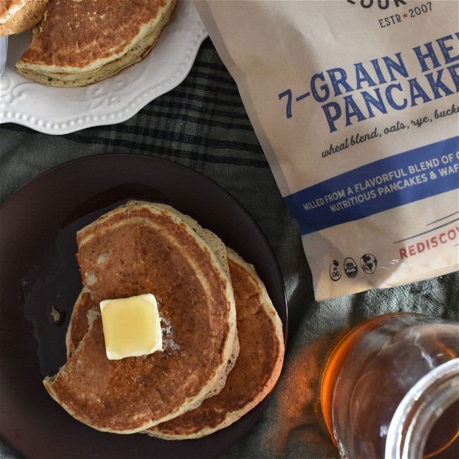 Image of Frozen 7-Grain Heritage Pancakes/Waffle Recipe