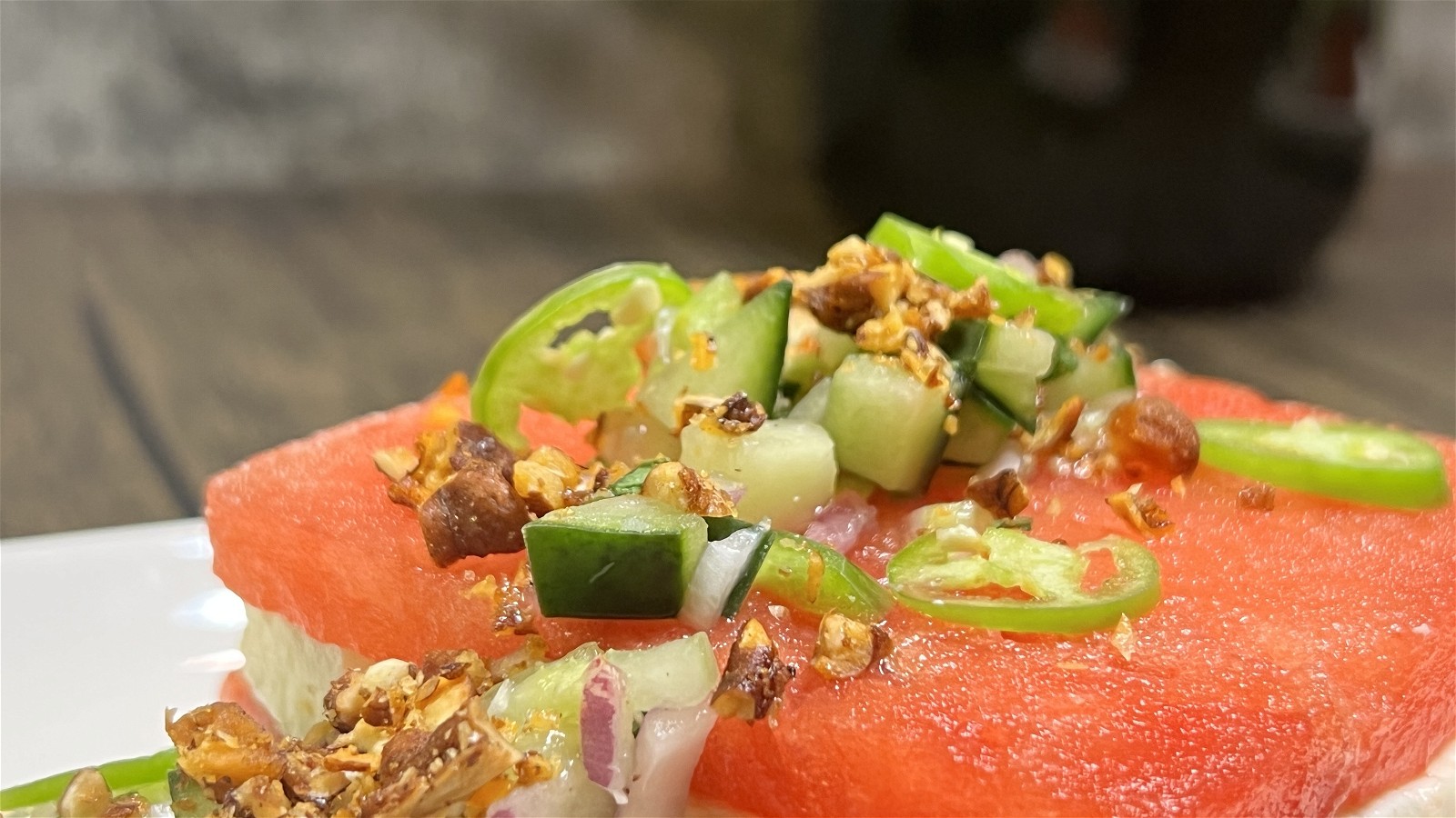 Image of Watermelon Feta & Jalapeno Salad