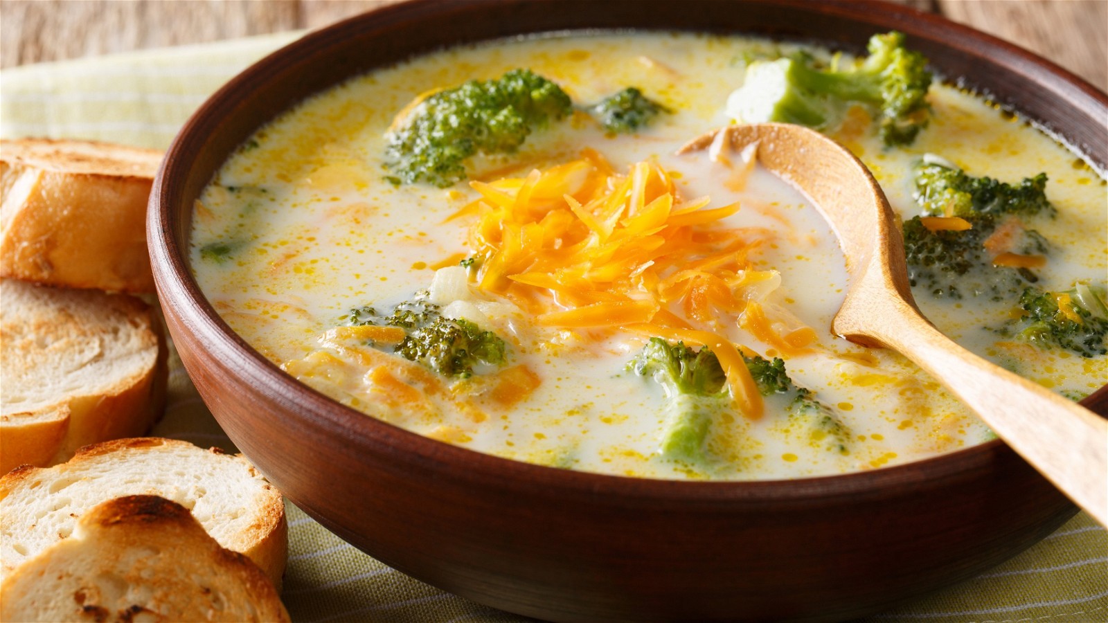Image of BROCCOLI CHEESE SOUP