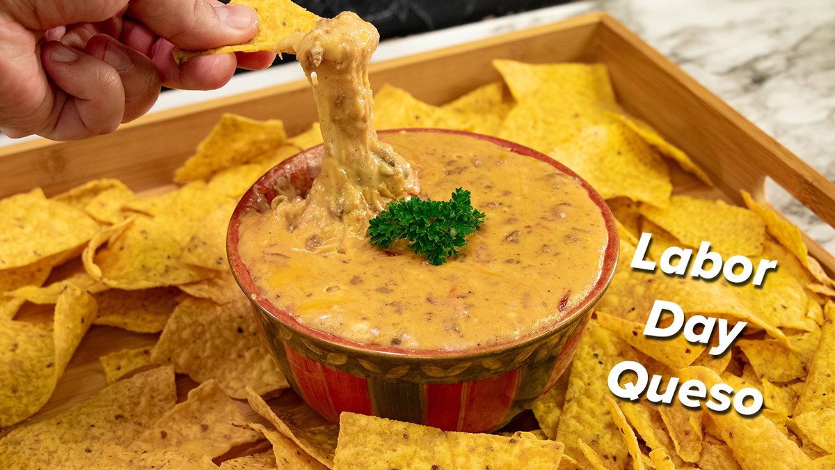Grilled Labor Day Queso