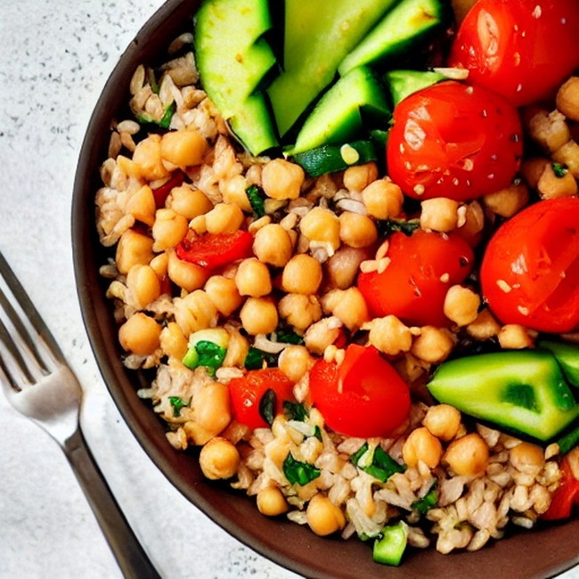 Image of Spiced Chickpea Bowls