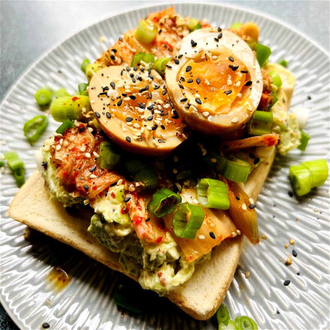 Image of Korean Style Avocado on Toast