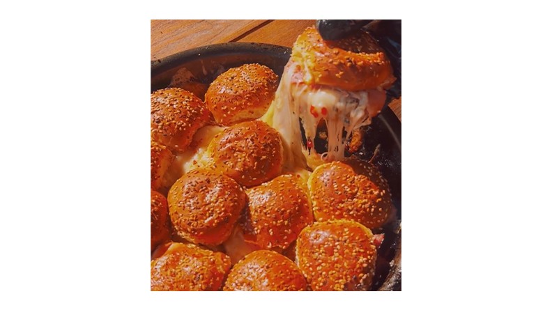 Image of Lunch Meat Skillet Sliders