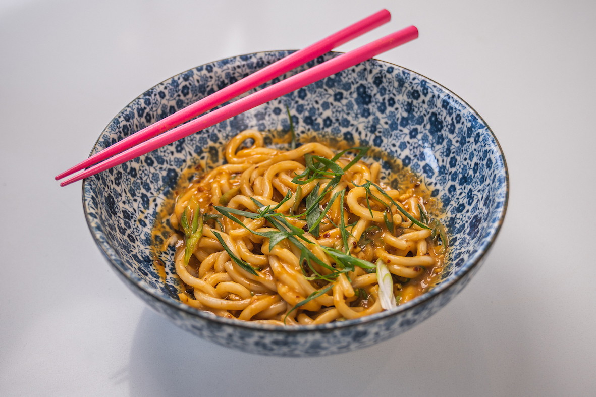 Peanut butter noodles
