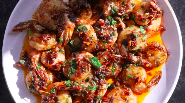 Chilli Prawns