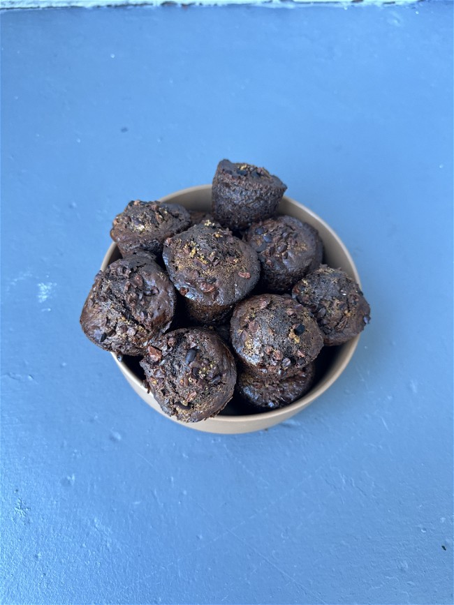 Image of Cacao and panela muffins