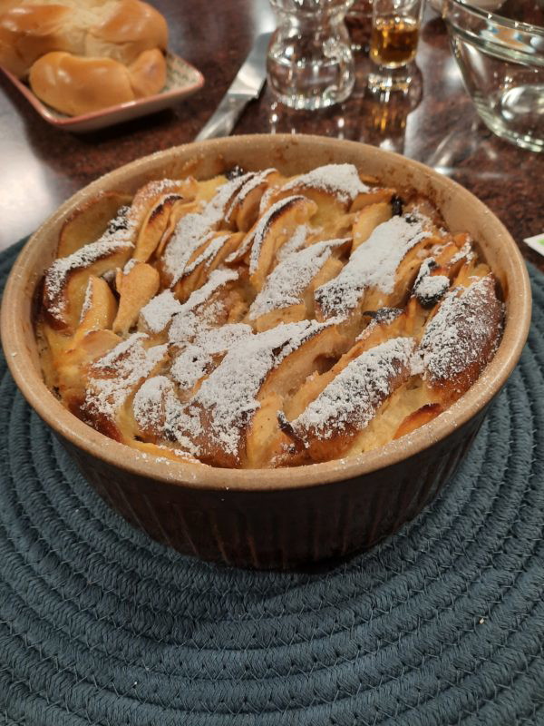 englischer Brotpudding