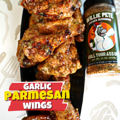 Image of Smoked Garlic Parmesan Wings