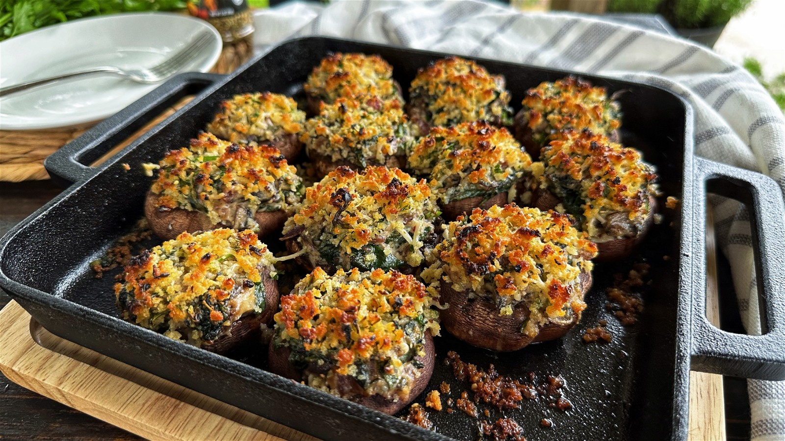 Image of Stuffed Portobello Mushrooms