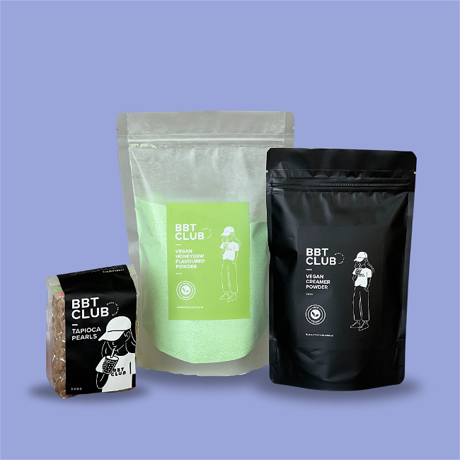 Image of How to make Vegan Honeydew Milk Tea 🌱🍈