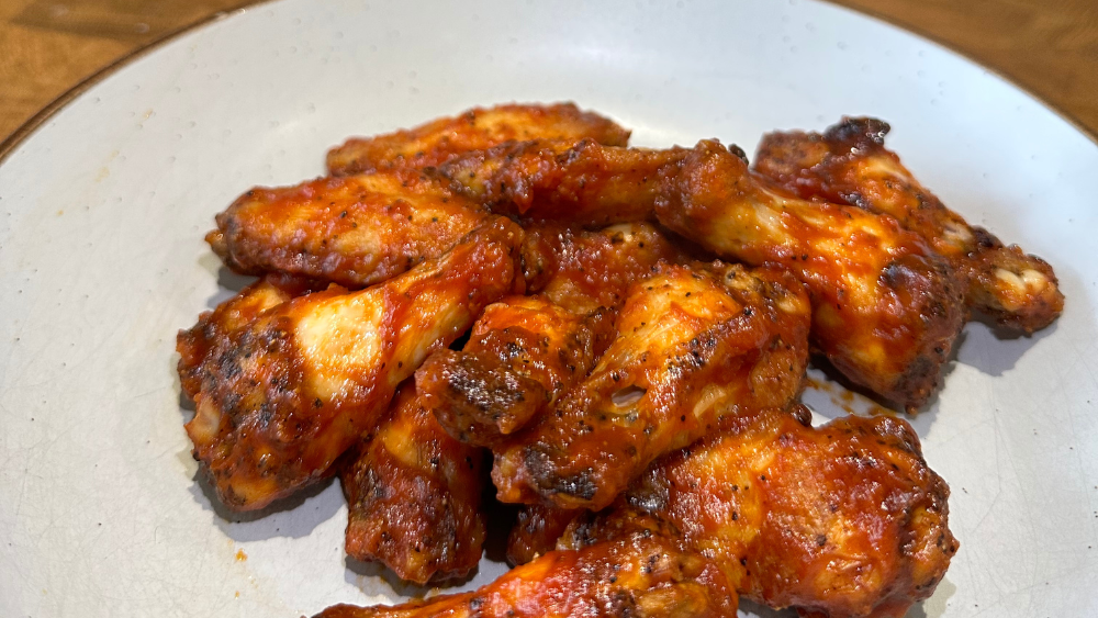 Image of Curry Ketchup Baked Chicken Wings
