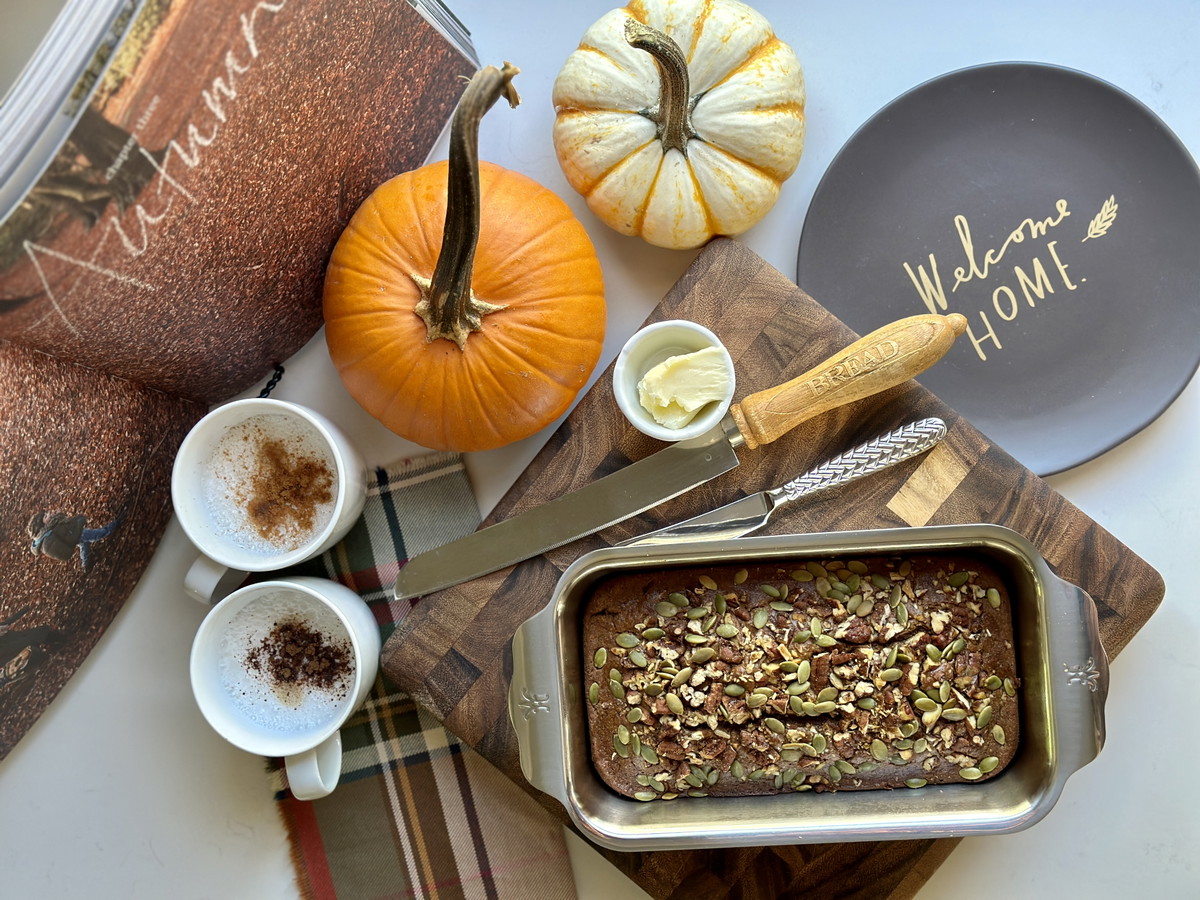 Fall Baby Pumpkin Bread