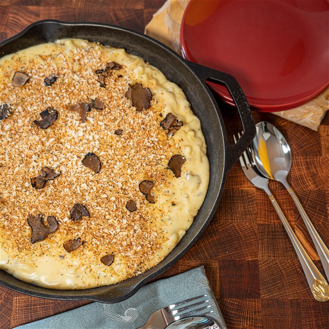 Image of French Mother Sauces: Bechamel (Truffle Mac n Cheese)