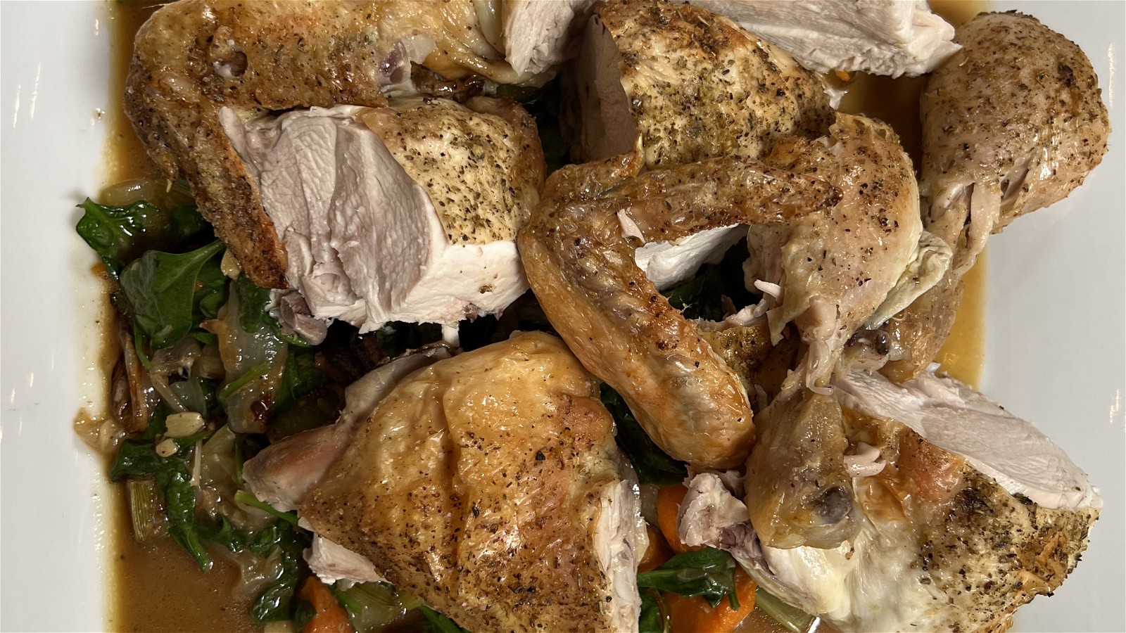 Image of Spatchcock Chicken with Vegetables