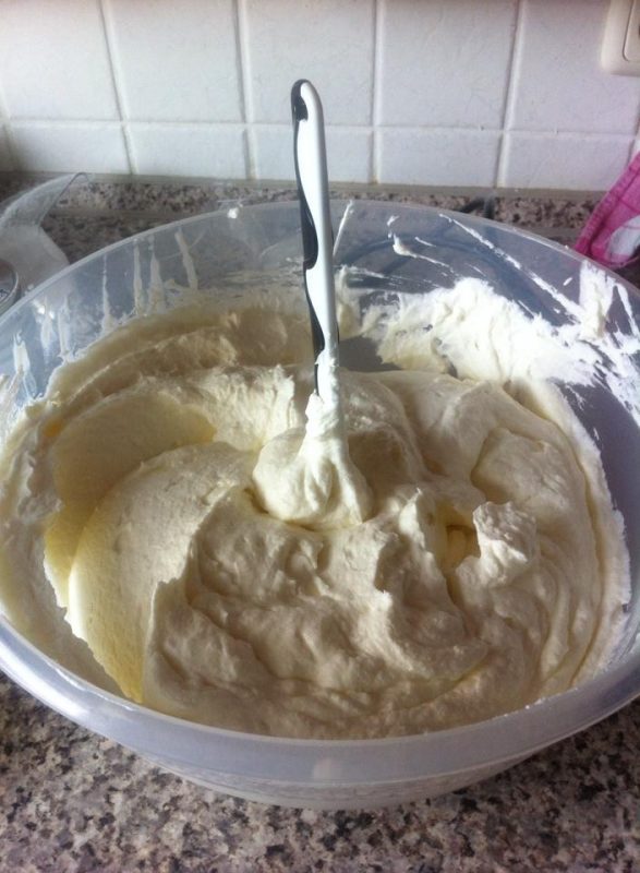 einfache Cheesecake-Füllung