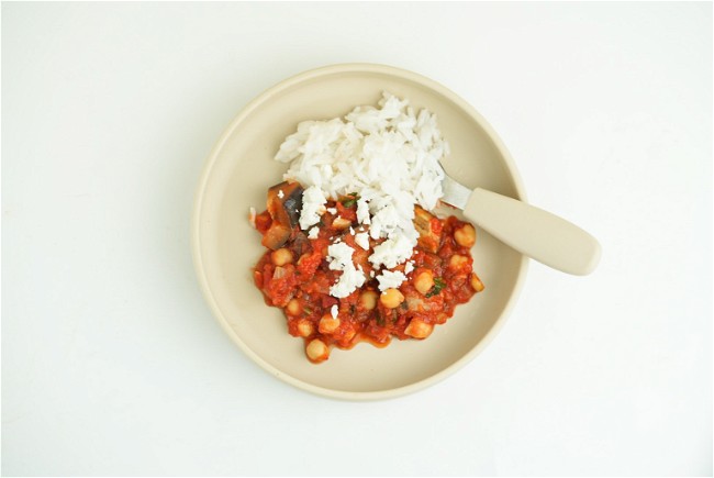 Image of Smörig aubergine - och tomatgryta