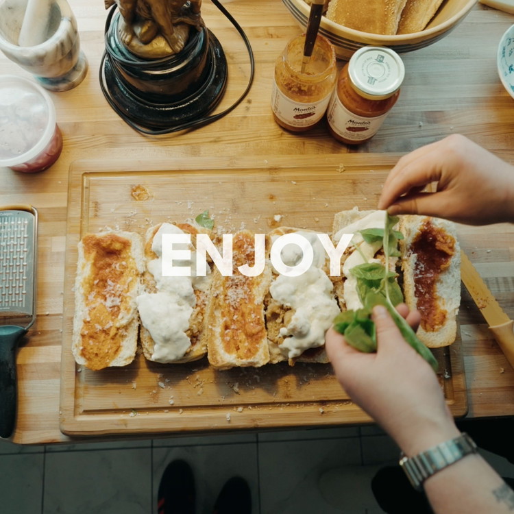 Image of Top with Fresh Basil and Fresh Shaved Parmesan 
