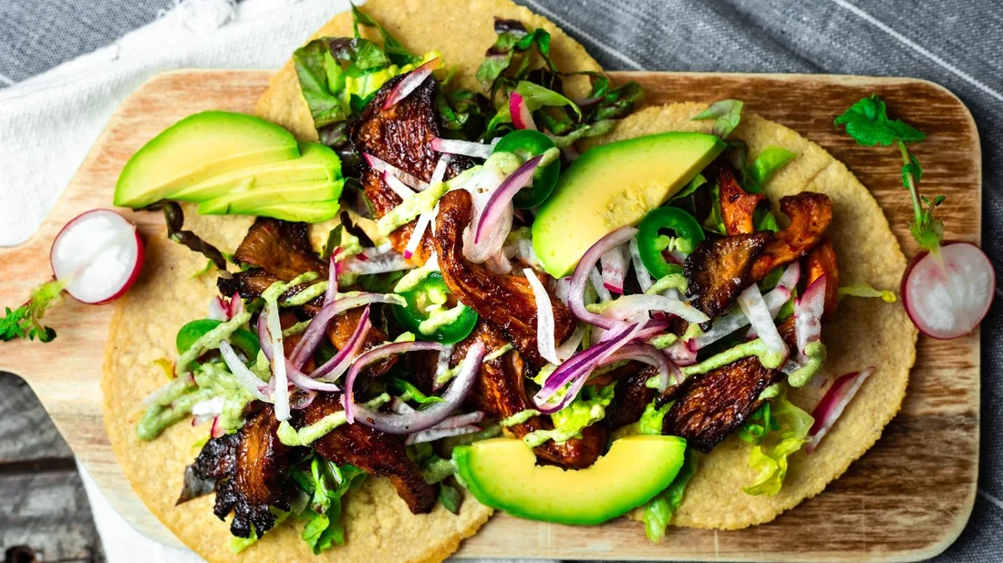 Image of Ultimate Oyster Mushroom Tacos: A Vegan Delight Recipe Guide