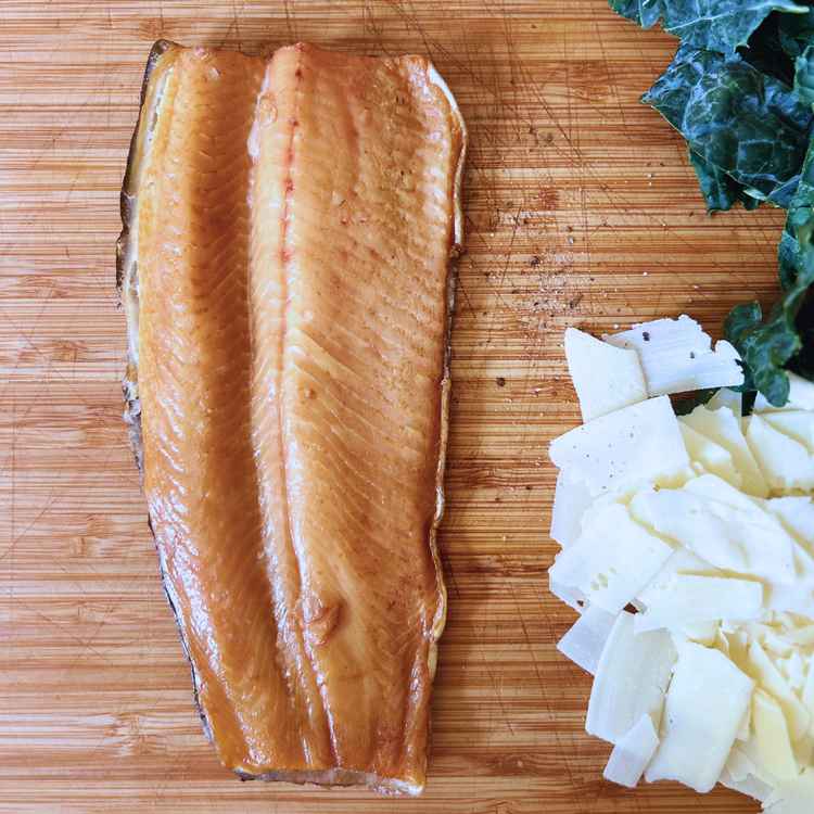 Image of Pull the trout from the fridge and remove from package approximately a half hour before serving; the fish tastes best at room temperature.