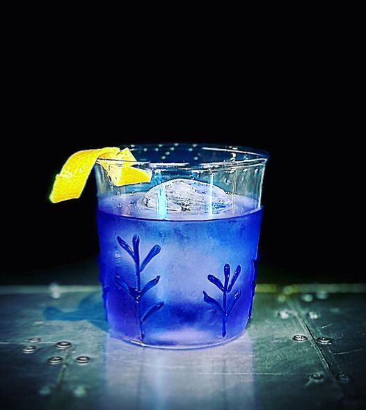 Royal Blue Negroni