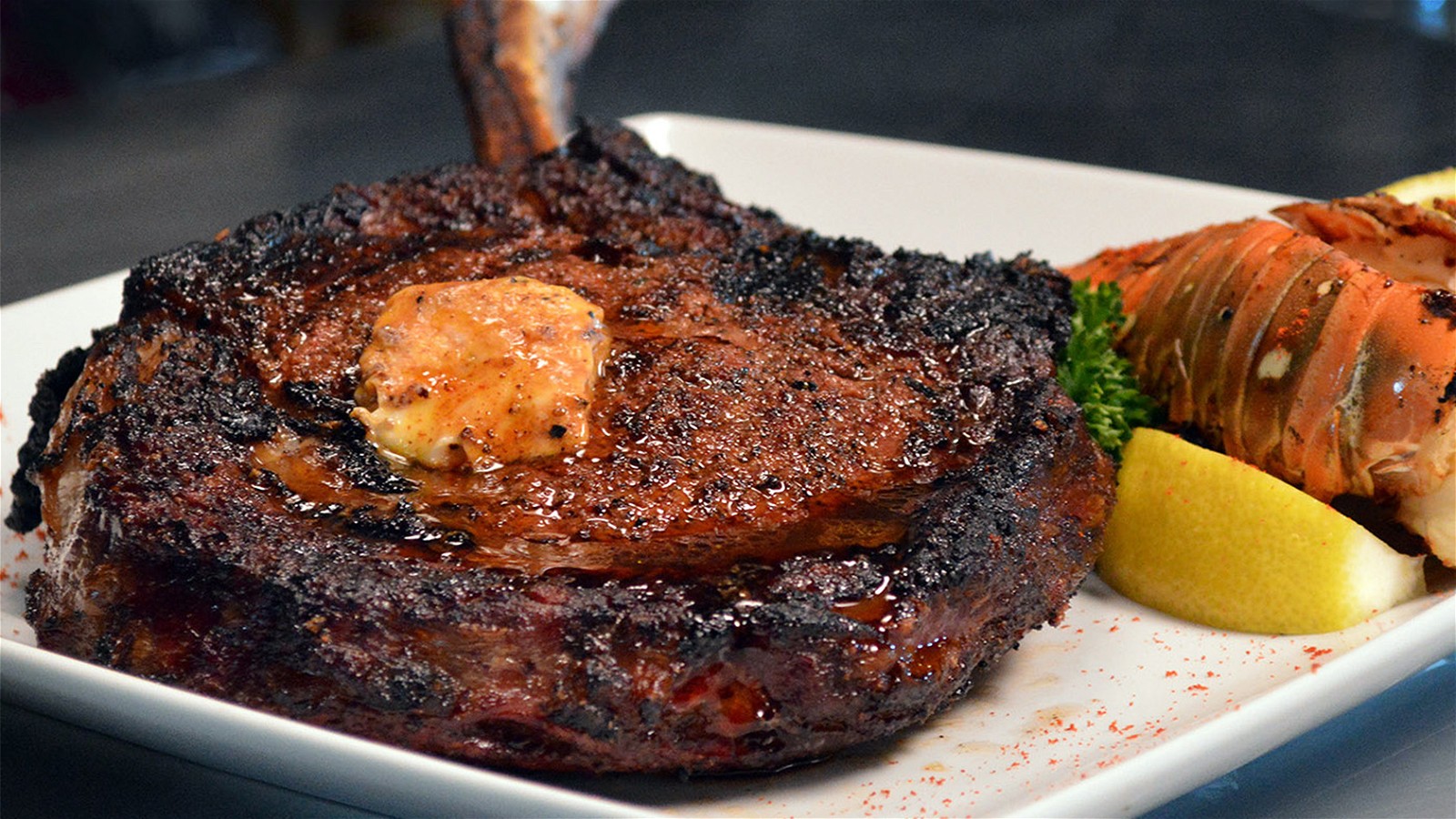 Image of Bold & Beefy Grilled Tomahawk Ribeye