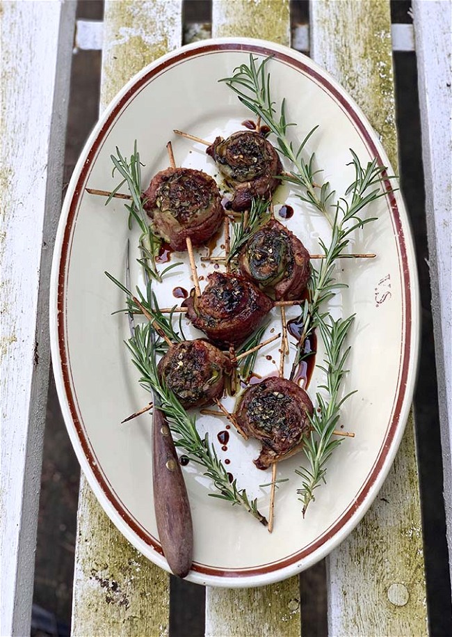 Image of Grillede roulader med andekød