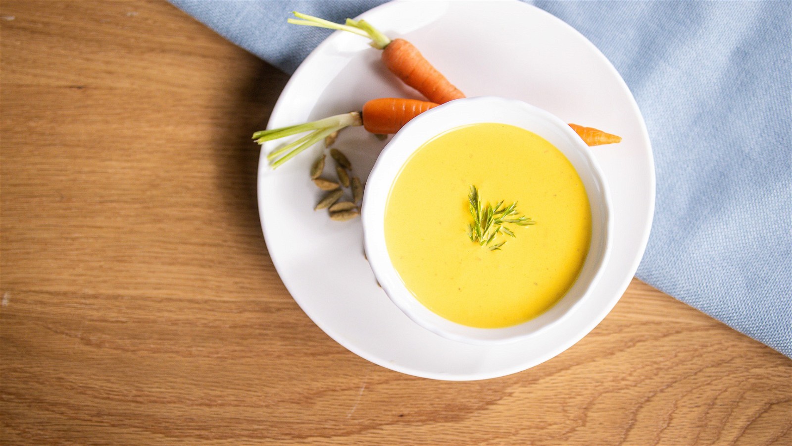 Carrot and Cardamom Soup-image
