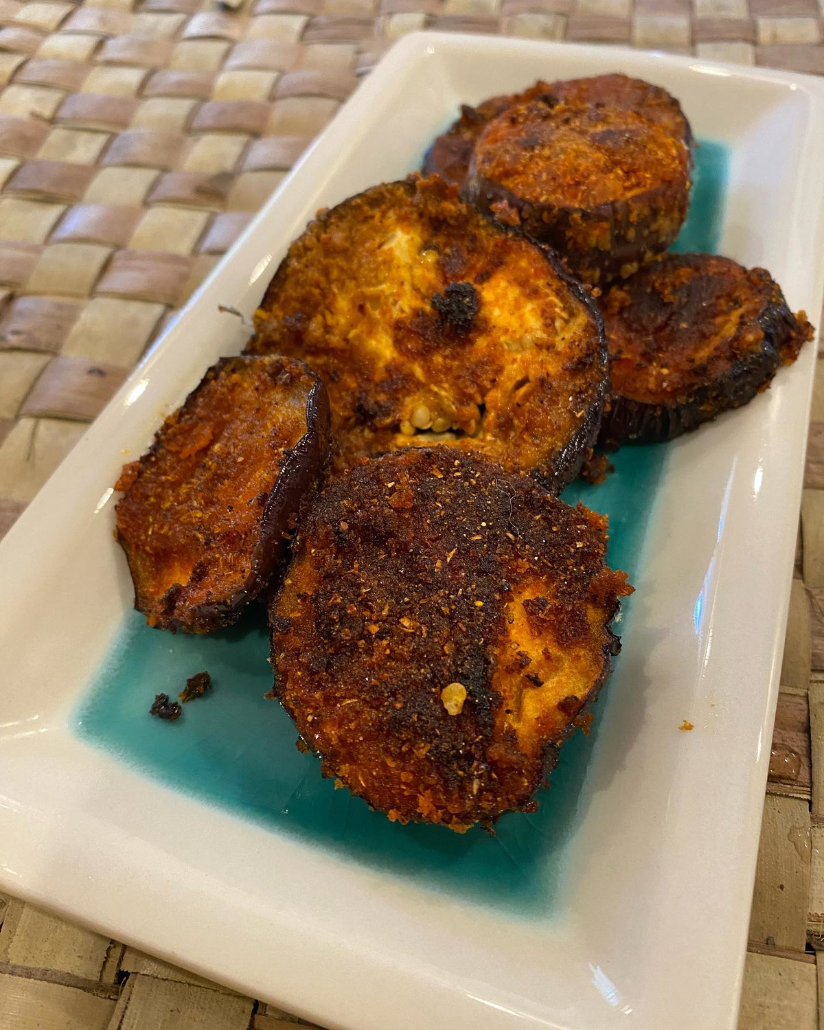 Kathirikkai / Brinjal Coin Fry 