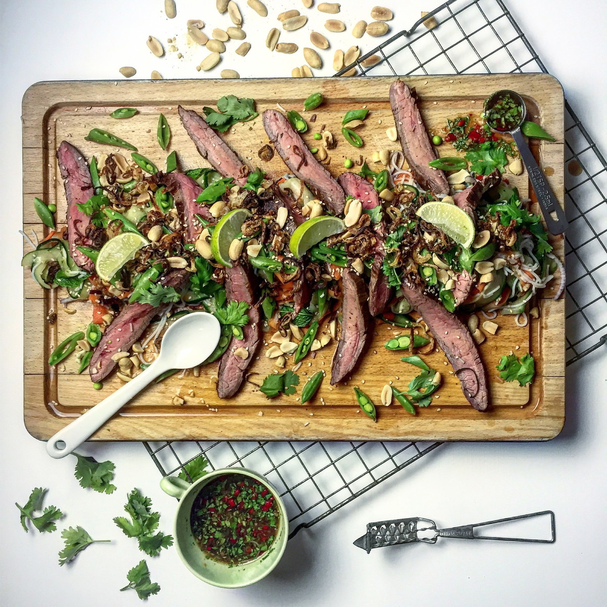 Zingy Thai Steak Salad 