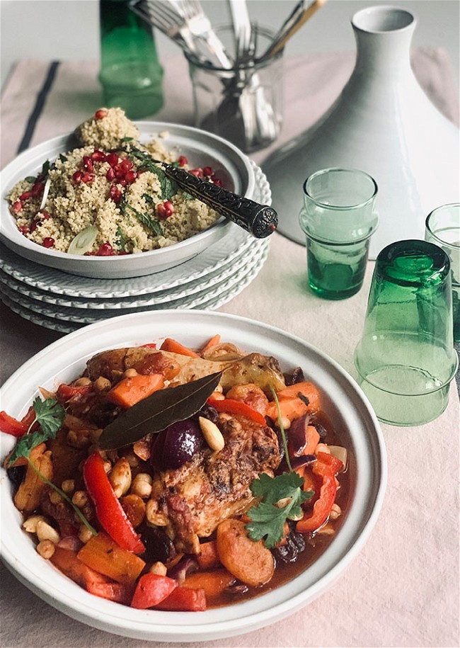 Image of Tagine med couscoussalat