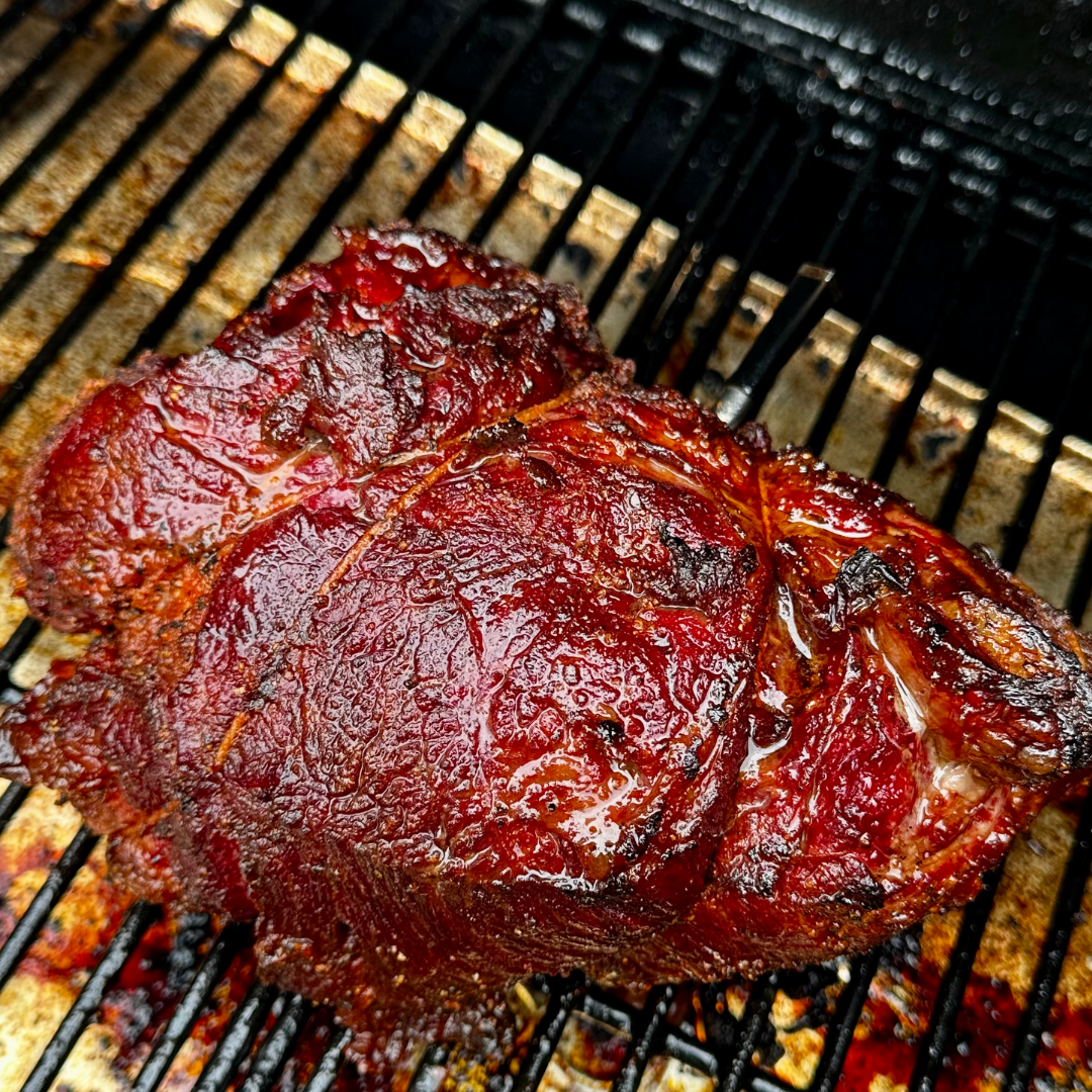 Smoked Elk Chuck Roast