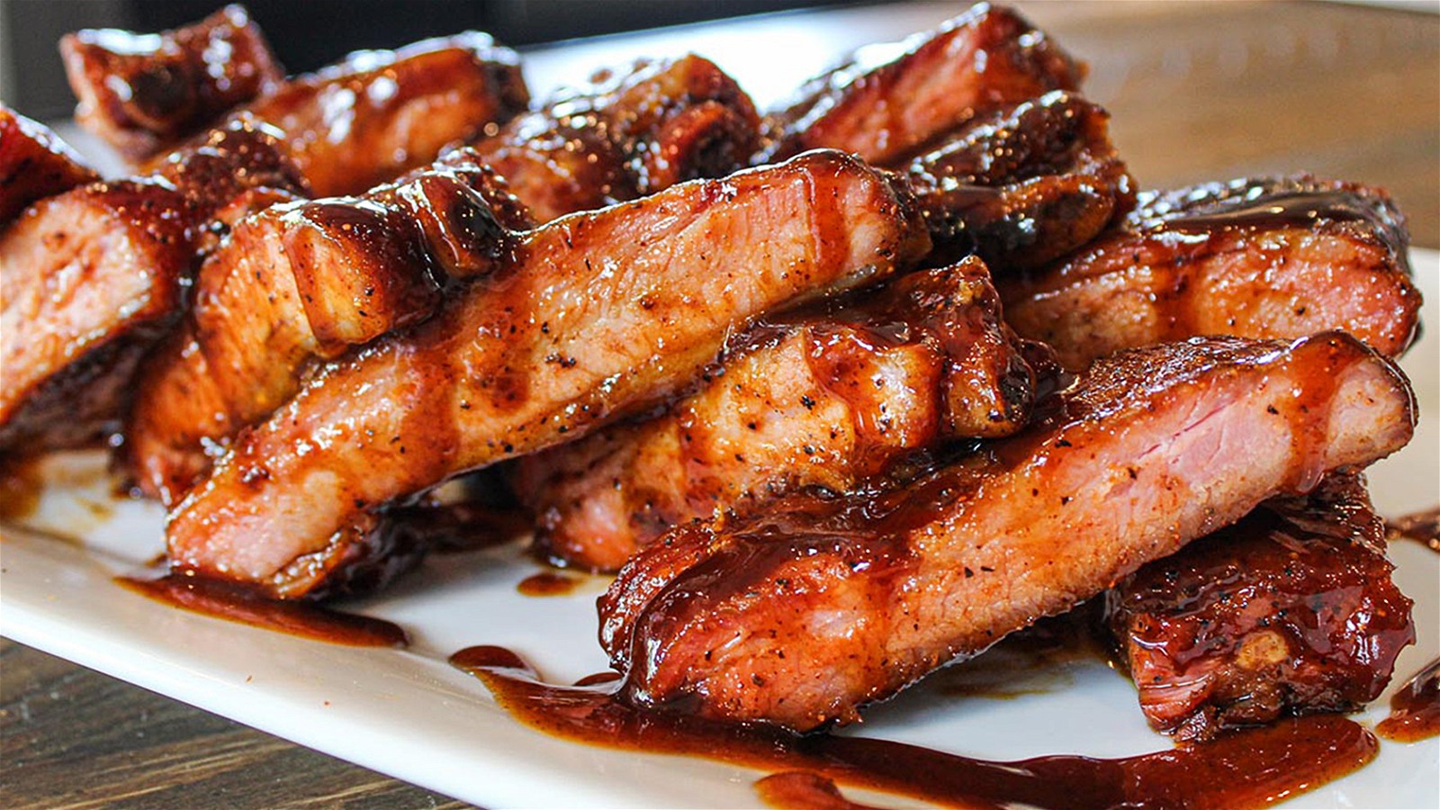 Image of Honey Glazed Pork Ribs