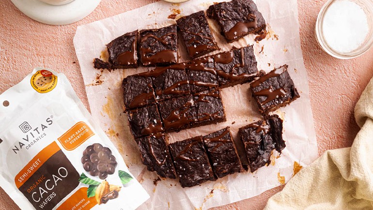 Image of 4-Ingredient Chocolate Banana Brownies